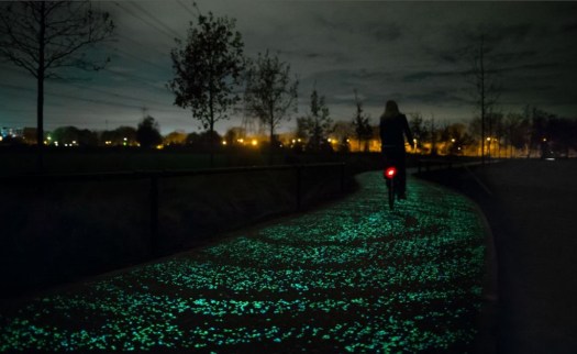 CARRIL BICI FLUORESCENTE