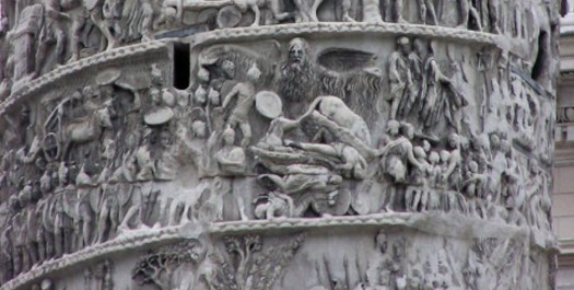 FRAGMENTO PESTE COLUMNA MARCO AURELIO